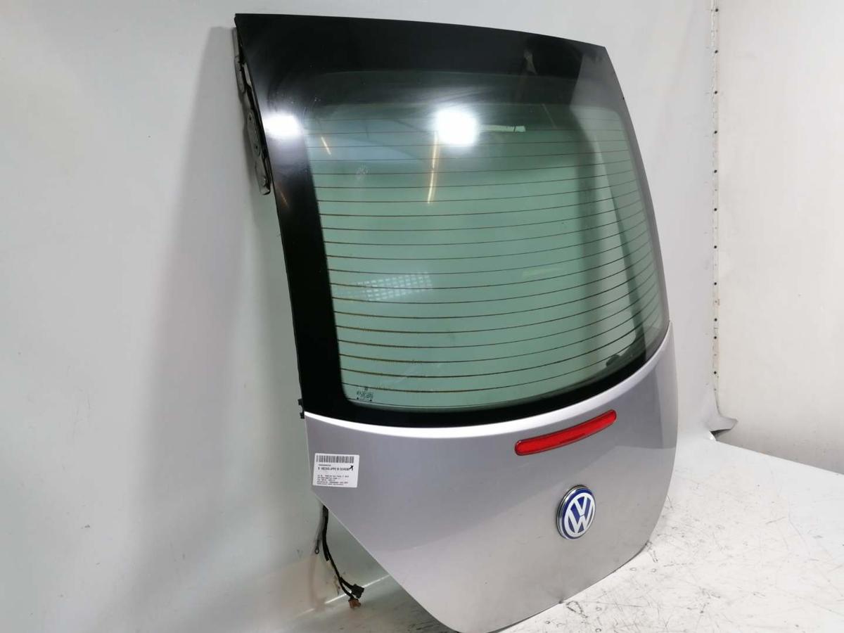 VW New Beetle original Heckklappe mit Heckscheibe Silber Bj.2000